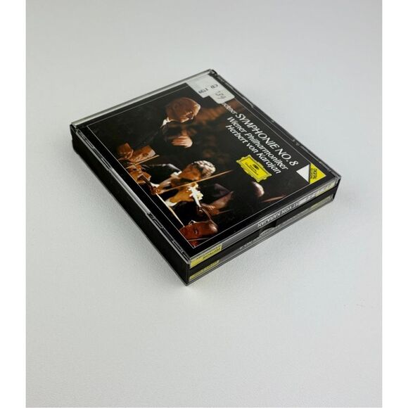 Vtg Anton Bruckner Symphonie No. 8 Philharmoniker Karajan 2 CD Set Promotion DGG - Picture 13 of 13
